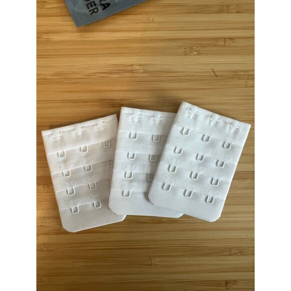 NEW Truekind Pack of 3 White Bra Extender Clasp Triple Hook XL - 3XL Shapermint - Picture 2 of 5